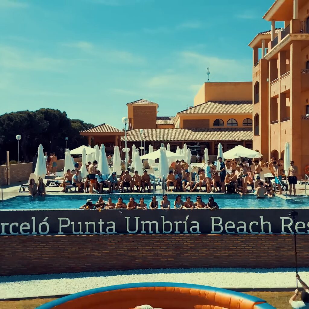 Instalações e paisagem em Punta Umbría